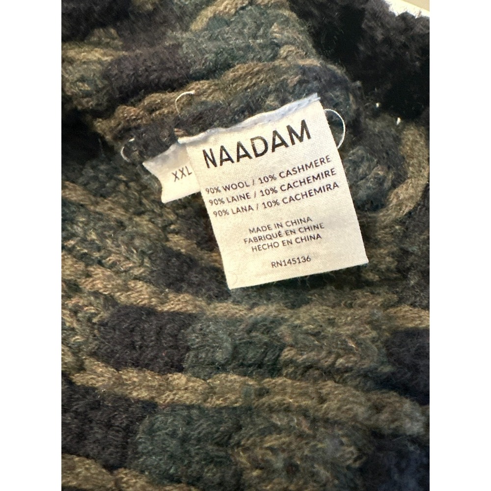 NAADAM Wool & Cashmere Men's XXL Sweater - Picture 3 of 3